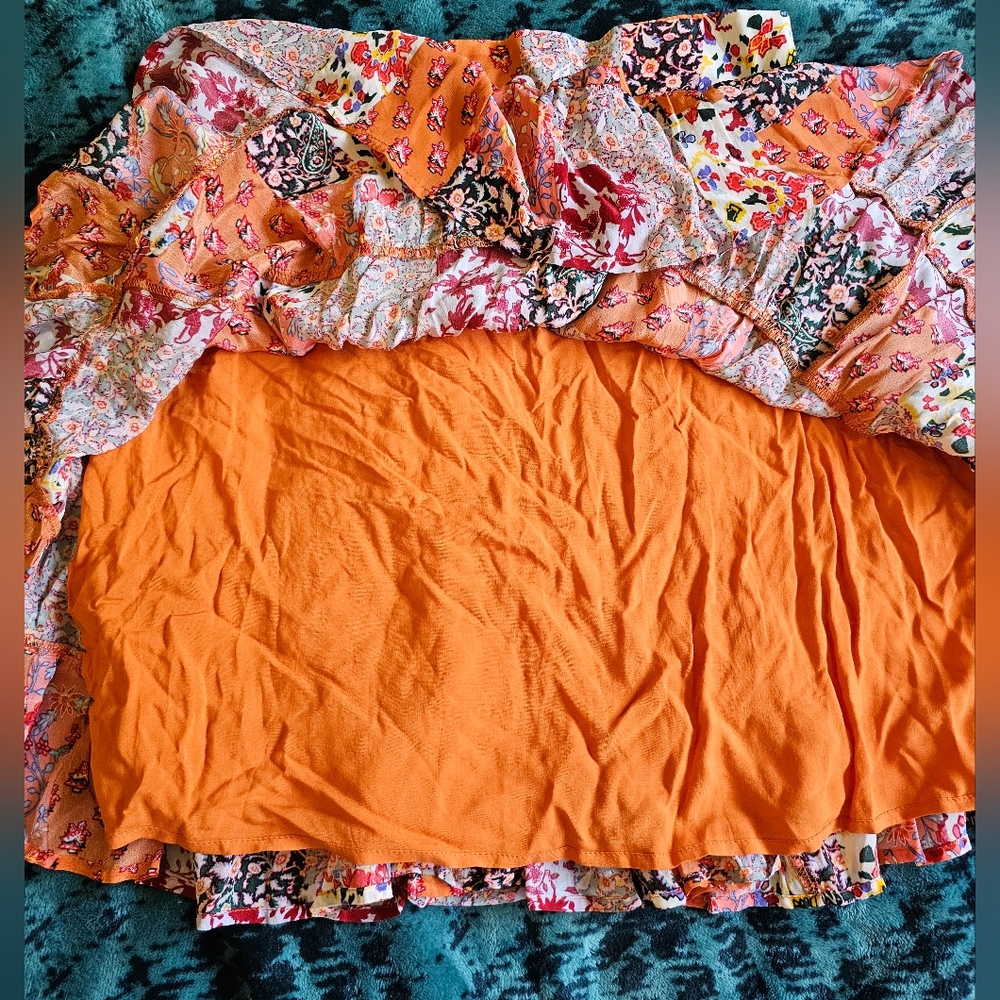 Maeve Lightweight 100% Viscose Patchwork Style Fl… - image 4